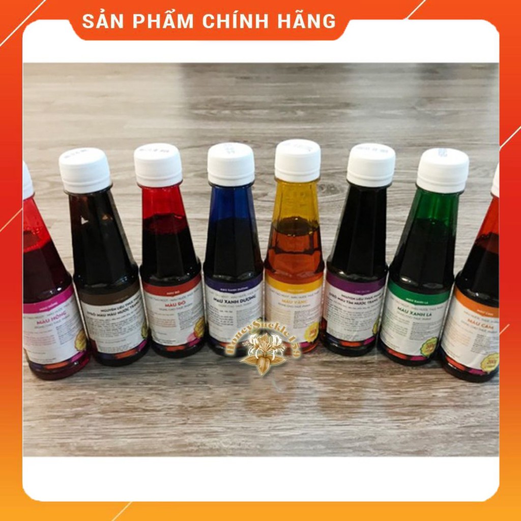 💥💧[SIÊU HOT]💥💧 Màu Nước Thực Phẩm Dùng Tạo Trang Trí Các Loại Thực Phẩm, Bánh, Kem.... Chai 100ml [GIÁ RẺ]💥💧