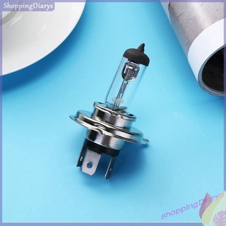 1 Bóng Đèn Halogen tròn H4 12v 100w Ánh Sáng Xanh