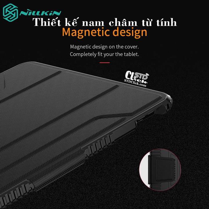 [Mã SKAMA07 giảm 8% đơn 250k]BAO DA IPAD PRO 12.9 2020 NILLKIN BUMPER CHỐNG SỐC CHÍNH HÃNG [NEW SALEOFF] | BigBuy360 - bigbuy360.vn