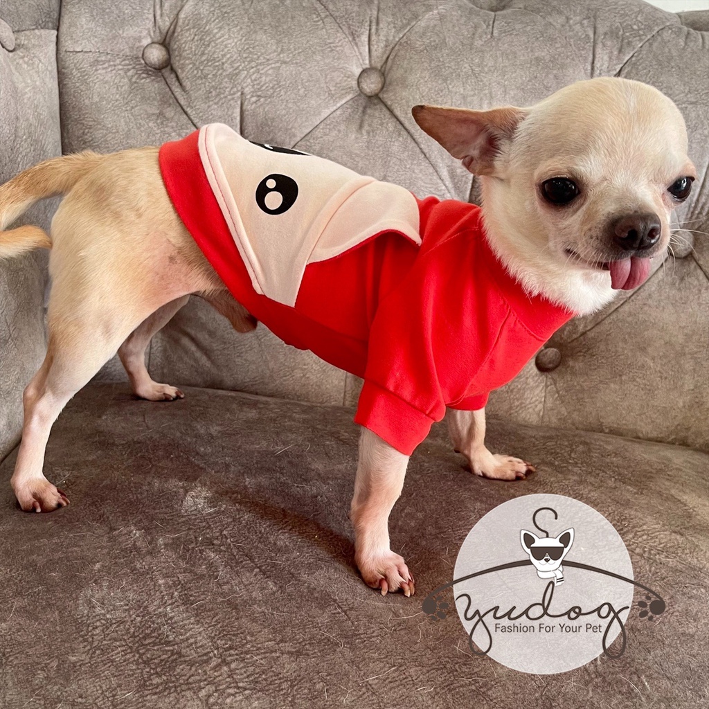 Áo thun tai gấu - áo chó mèo thú cưng yudog