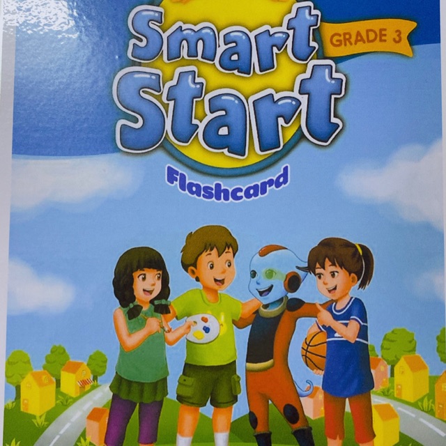 FLASHCARD SMART START lớp 3 (214 thẻ ép plastic)