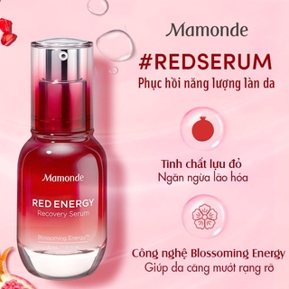 Tinh chất cung cấp năng lượng phục hồi cho da Mamonde Red Energy Recovery Serum 9ml tách sét