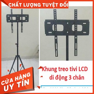 [GIÁ SỈ] KHUNG TREO TIVI DI ĐỘNG 3 CHÂN (26IN -> 32IN), (40IN -> 60IN) [SALE]