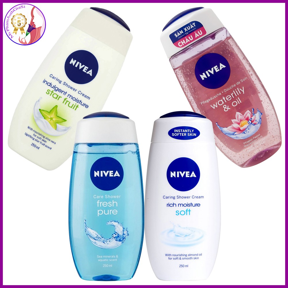 Sữa Tắm Nivea Đức 250ml