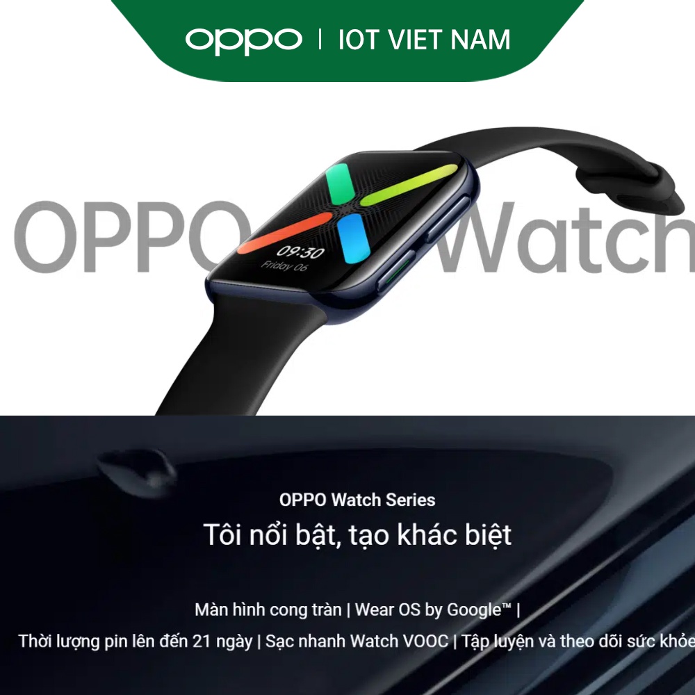 Đồng hồ OPPO Watch 41mm- Hàng Chính Hãng
