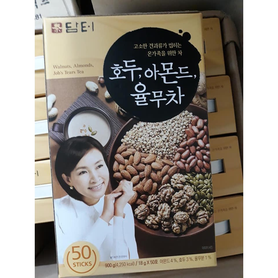Bột ngũ cốc DAMTUH Hàn Quốc hộp 50 gói