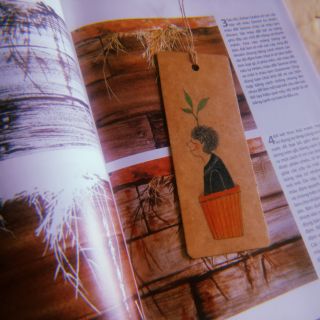 Bộ bookmark | kẹp sách handmade "Green"