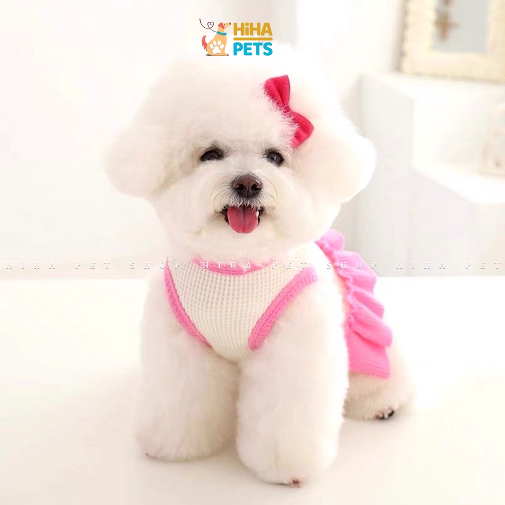 Áo Thun Cho Chó Mèo Dễ Thương Mát Mẻ Mùa Hè 2022 Quần Áo Thú Cưng Thiết Kế Hàn Quốc Hiha Pets.