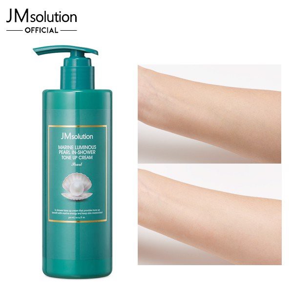 [Mã FMCGMALL -8% đơn 250K] Sữa Tắm Trắng Da JMsolution Marine Luminous Pearl in Shower Tone Up Cream 300ml