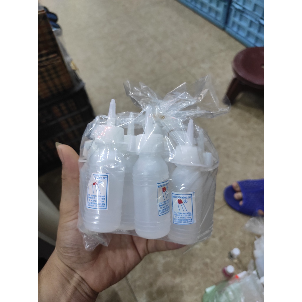 Dung dịch Acetone tẩy sơn móng chân tay an toàn tiện lợi
