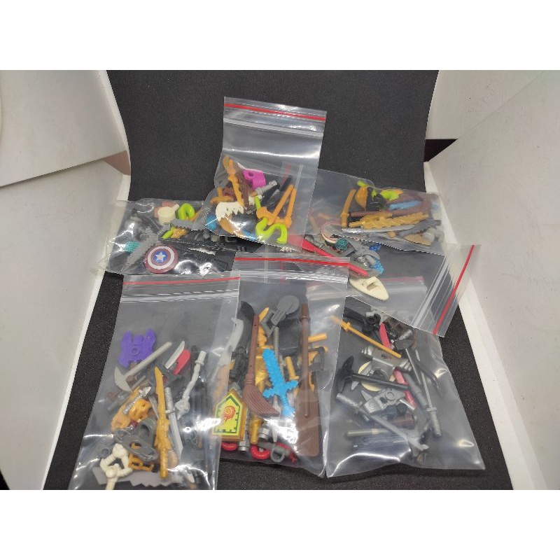 ĐỒ CHƠI 😍Combo 60 món phụ kiện minifigures 💓 ngẫu nhiên cho nhân vật lắp ráp