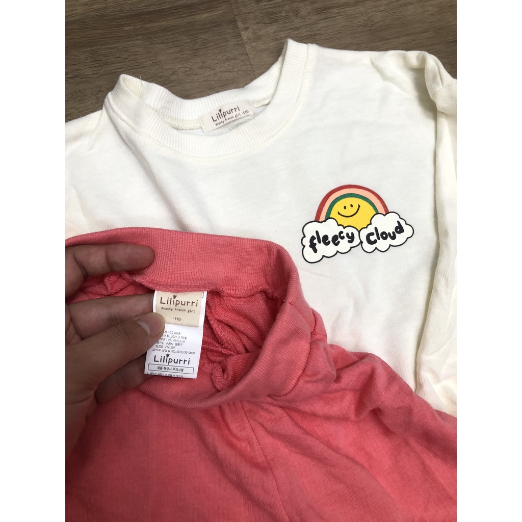 Bộ quần áo Lilipurri da cá xuất Hàn dư