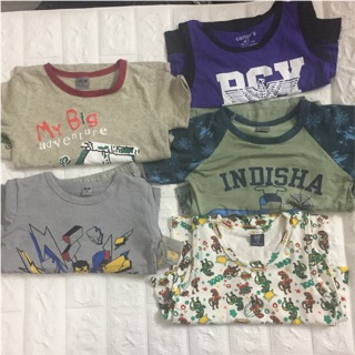 Combo 5 bộ thun cotton cho bé trai bé gái