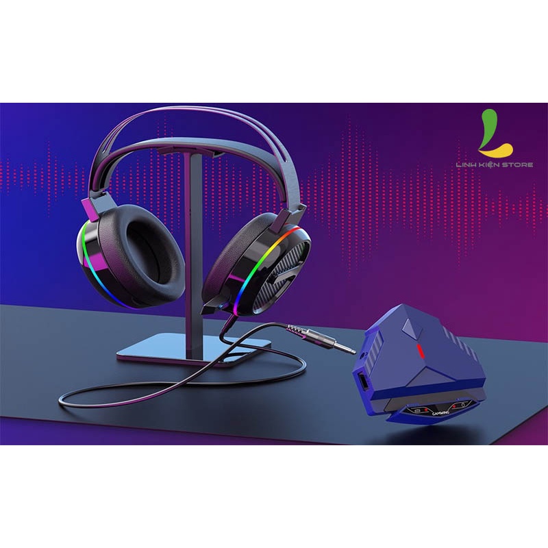 Bộ chuyển đổi Game LingZha 3 - Auto ghìm tâm thông minh AI nâng cấp - Bảo hành 12 tháng.