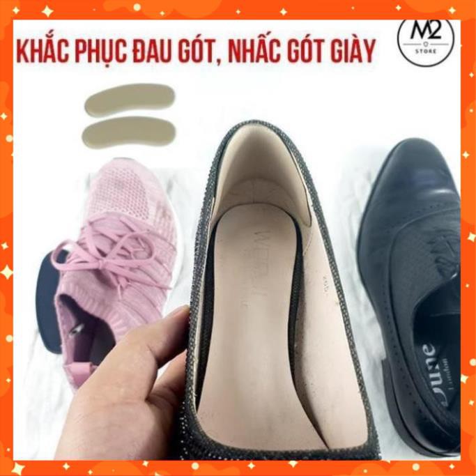 Miếng Lót Gót Giày Nam Nữ - Chống Đau Gót, Nhấc Gót C01X (Bộ 2 miếng)