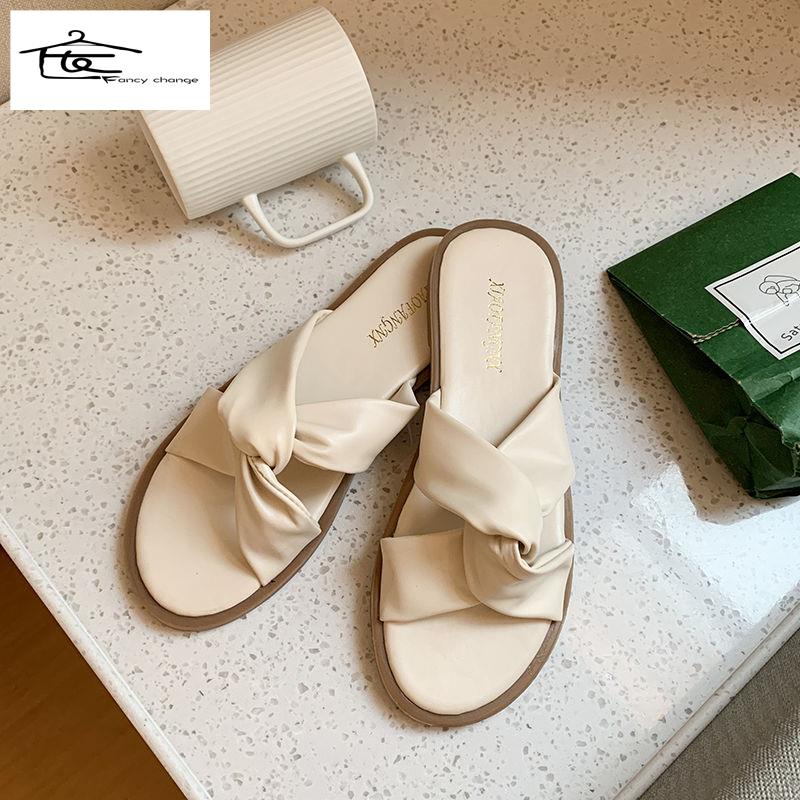 Dép Đế Bằng Mềm Thời Trang Mùa Hè Dành Cho Mẹ Bầu 2022