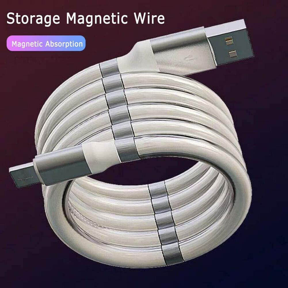 Dây Cáp Sạc Nam Châm Usb Loại C Dài 1m Cho Iphone Android