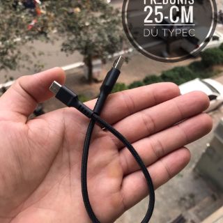 Cáp dù chân Typec dài 25cm