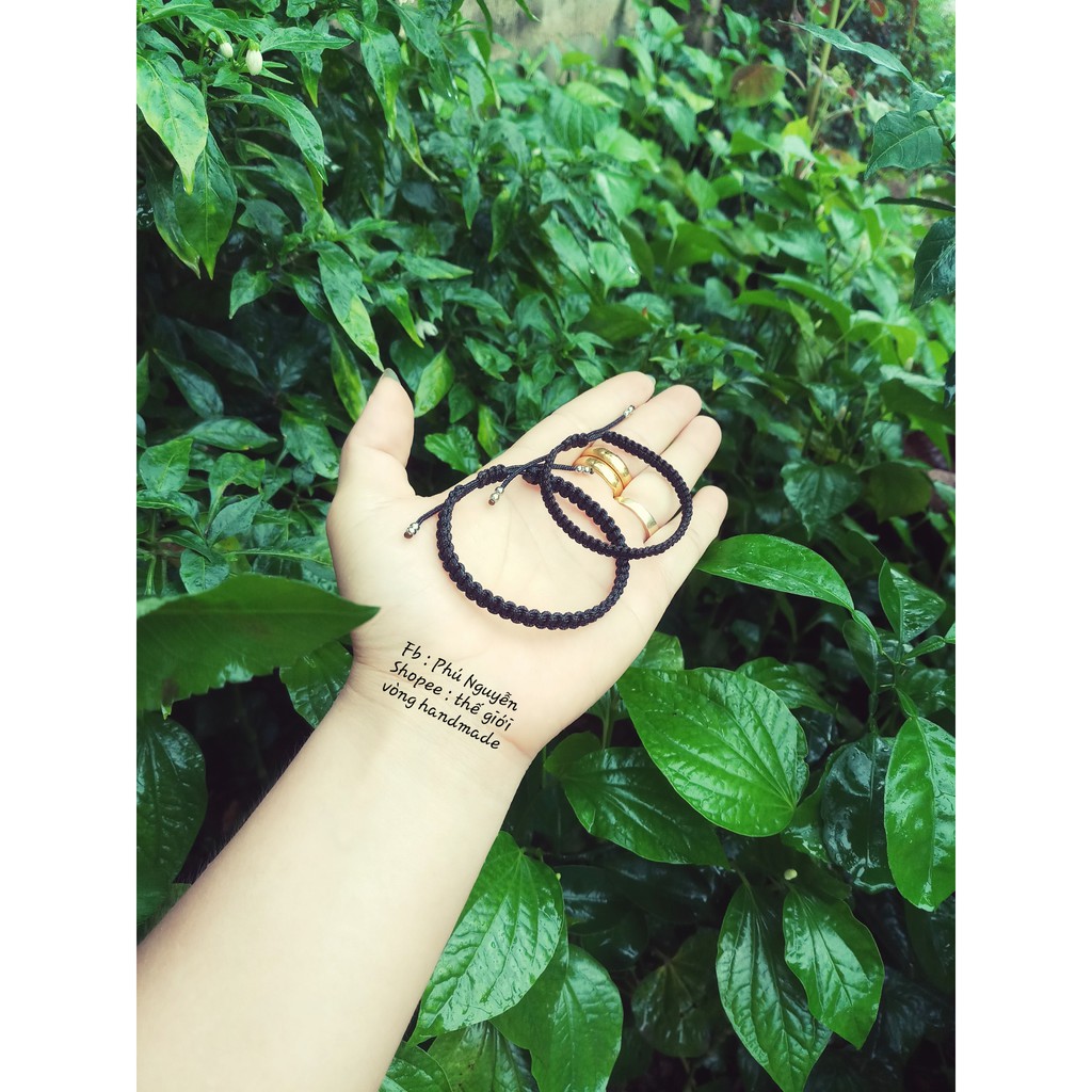 Vòng Đôi Handmade ( ghi chú size cổ tay )