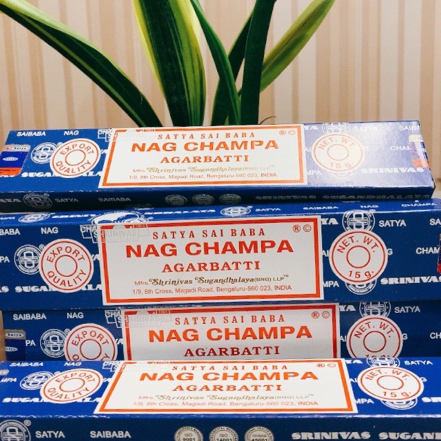 Thanh hương liệu Nag Champa thiền định, thư giãn nội tâm - THẢO MỘC XÔNG NHÀ