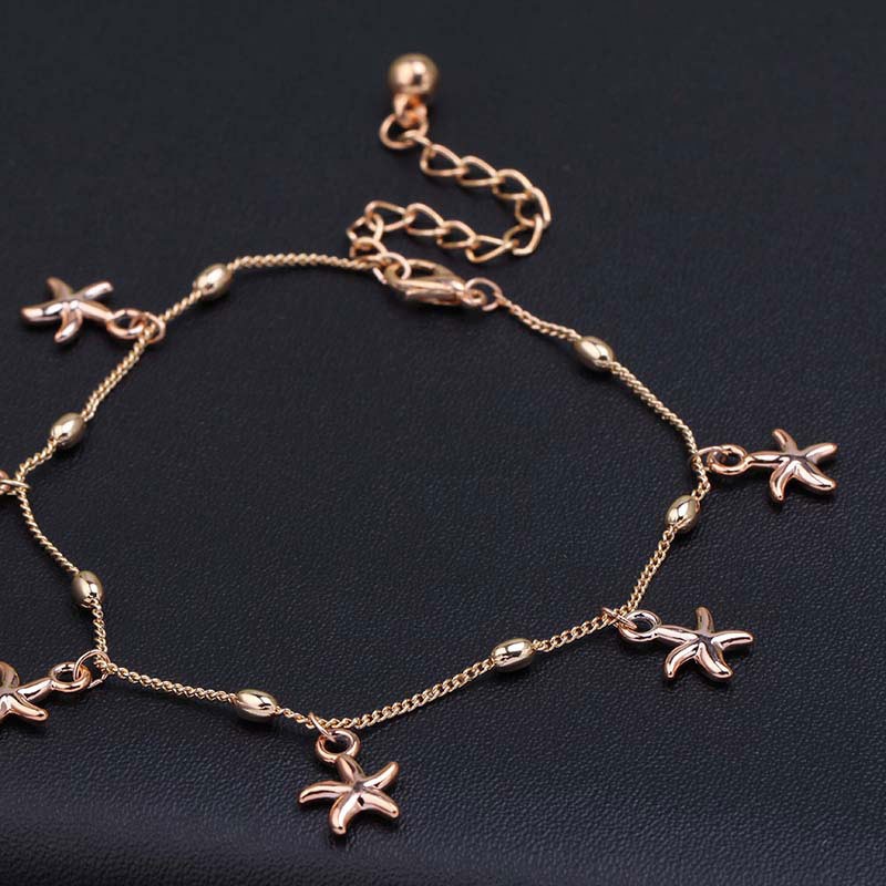 Lắc chân họa tiết sao biển thanh lịch cho nữ | BigBuy360 - bigbuy360.vn