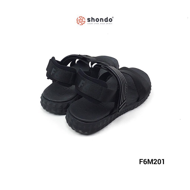 𝐒𝐀𝐋𝐄 salle 9.9 Giày Sandal Shat Shondo F6M201 full đen : . ! new ⁹ * : *