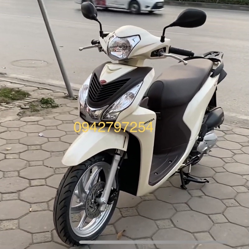 Sơn xe máy Honda Vision màu Kem MTP505-1K và MCP505-2K Ultra Motorcycle Colors