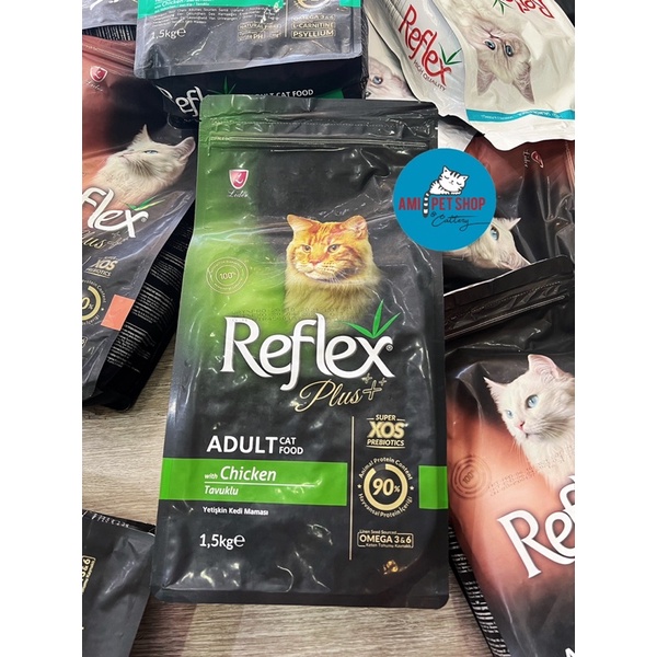 HẠT REFLEX CHO MÈO - Dành cho mèo con, mèo lớn, mèo kén ăn, mèo bị thận, và tiêu búi lông