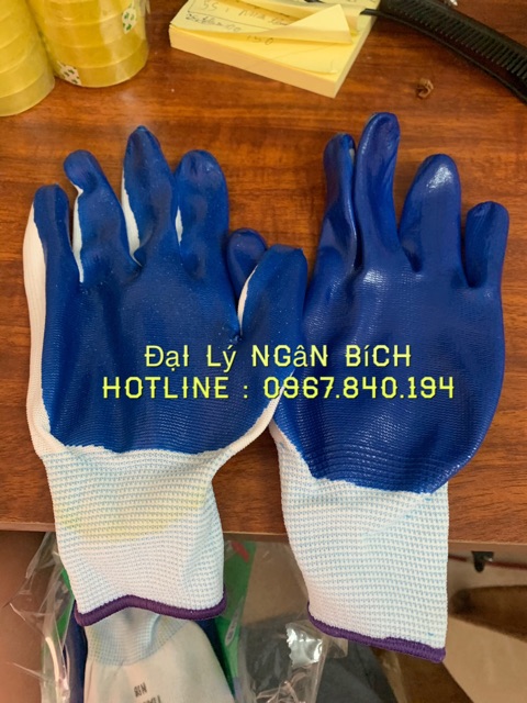 Gang tay phủ cao su