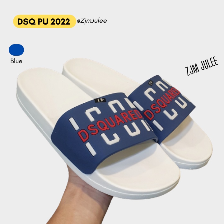 Dép nam quai ngang chống trượt DSQ2022 nhiều màu -dép nam đế cao bản mới êm chân