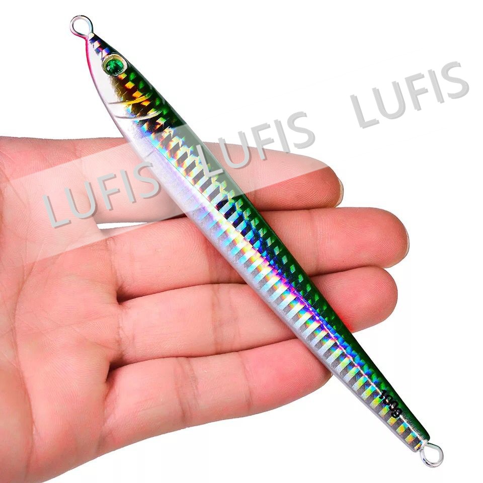 Mồi Giả Câu Cá 3d Bằng Kim Loại 10g - 100g jigging Fishing lure