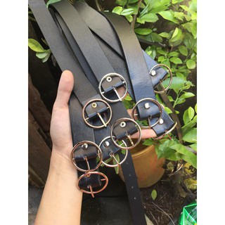 Combo 20 cái thắt lưng nữ mặt tròn, vuông