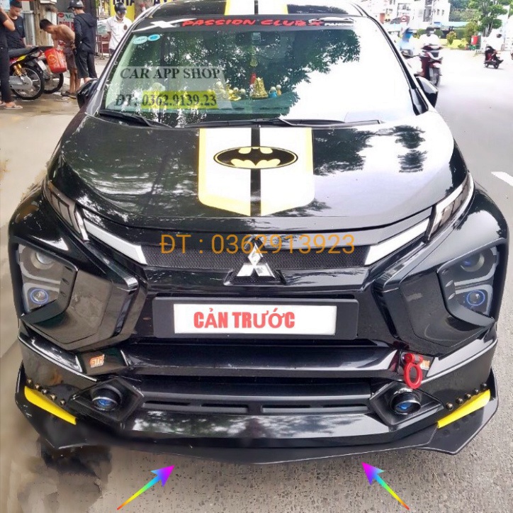 Cản Trước Lip trước Xpander Hàng Loại 1 Lắp Cho Các Đời  2018_2020 Hàng Cao Cấp