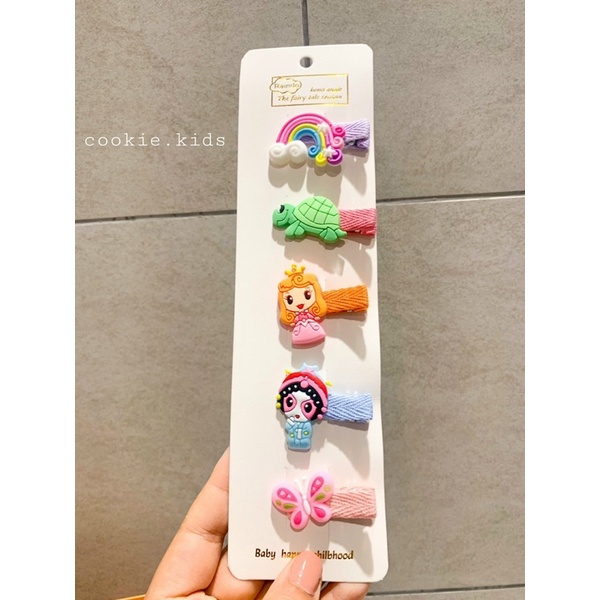 Set cặp tóc siêu xinh cho bé gái