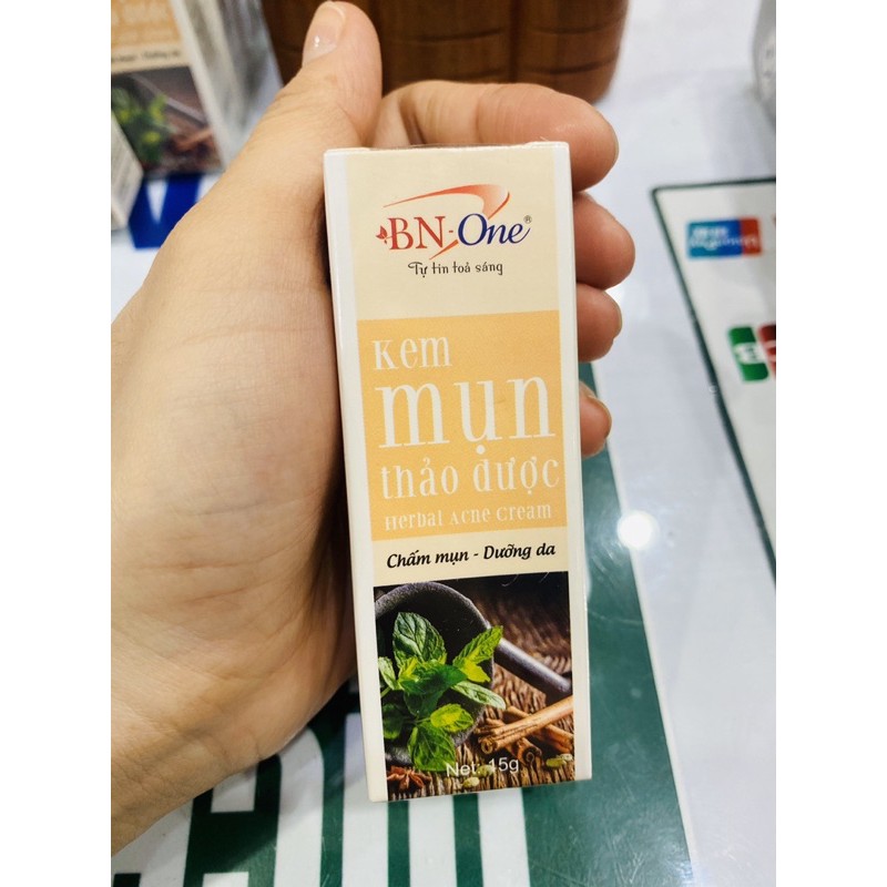 Kem nám thảo dược BN ONE- Kem mụn thảo dược BN ONE