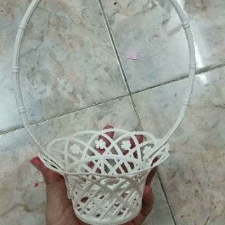 Comboo Hoa hồng handmade và giỏ cắm hoa