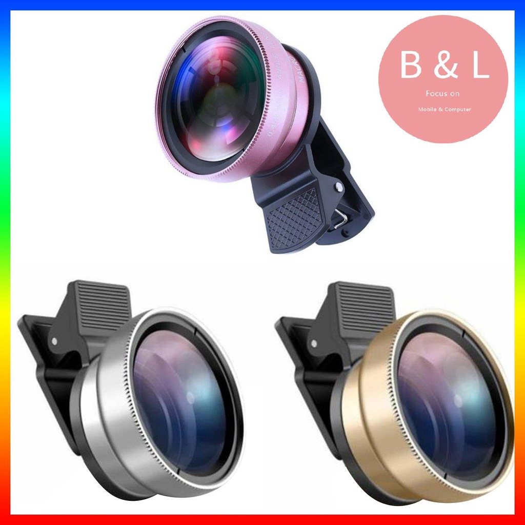 Ống Kính Góc Rộng 0.45x 49uv Cho Điện Thoại