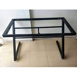 Chân Bàn Sắt Chữ U - K - Z - X - Chữ Nhật , Phù Hợp Lắp Bàn Làm Việc, Bàn Ăn Chữ Nhật, Tháo Lắp Tiện Lợi