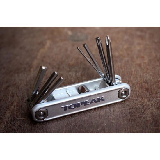 Bộ dụng cụ cầm tay mini hiệu Topeak TT2572B, 11 chức năng