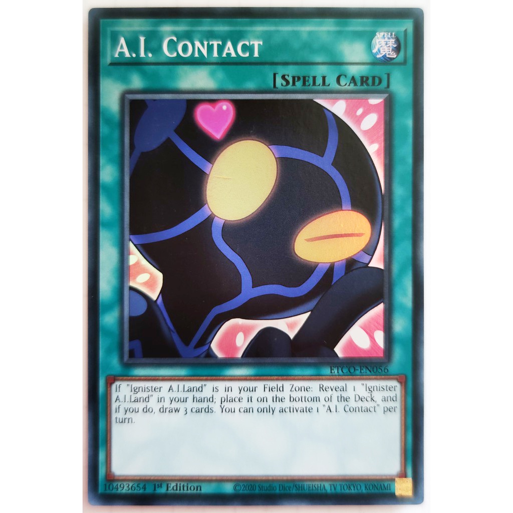 [Thẻ Yugioh] A.I. Contact |EN| Ultra Rare / Super Rare (VRAINS)