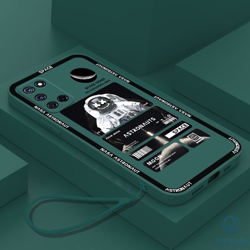 Ốp Điện Thoại TPU Mềm Chống Sốc In Hình NASA Cho Oppo A8 A31 A52 A72 A92 A53 A32 A33 A54 A74 F19 PR0 A94 A37 A83