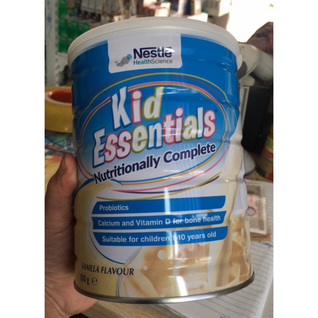 Sữa Kid Essentials 800g dành cho trẻ biếng ăn, nhẹ cân