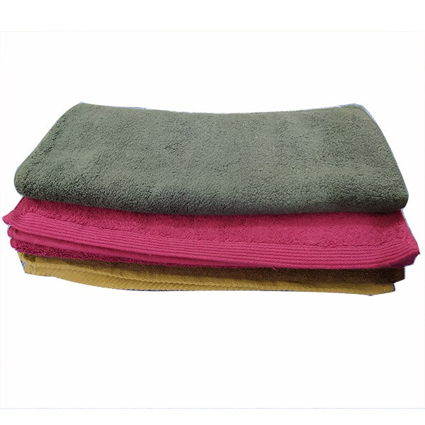 Combo 2 khăn tắm 100% cotton xuất  Hàn siêu mịn KT: 40cm x 80cm