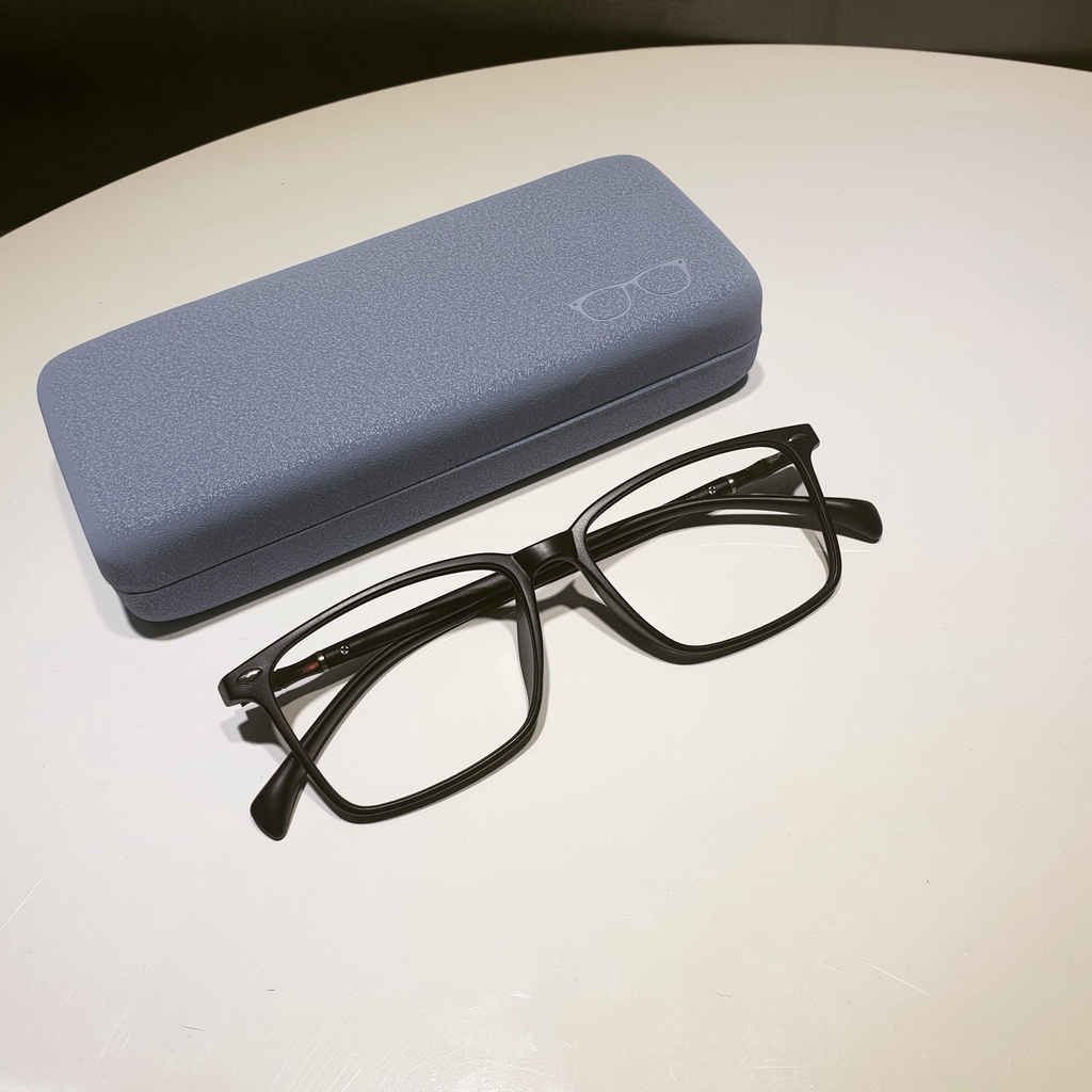 Gọng kính nhựa dẻo vuông Qiwa Eyewear 8087, kính mắt thời trang lắp được cận | BigBuy360 - bigbuy360.vn