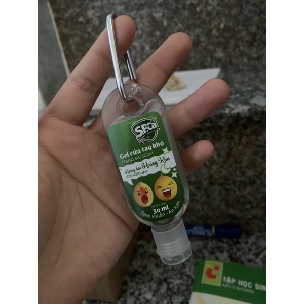 GEL RỬA TAY KHÔ DIỆT KHUẨN S.P.CA HƯƠNG DƯA HOÀNG KIM 30ml | BigBuy360 - bigbuy360.vn