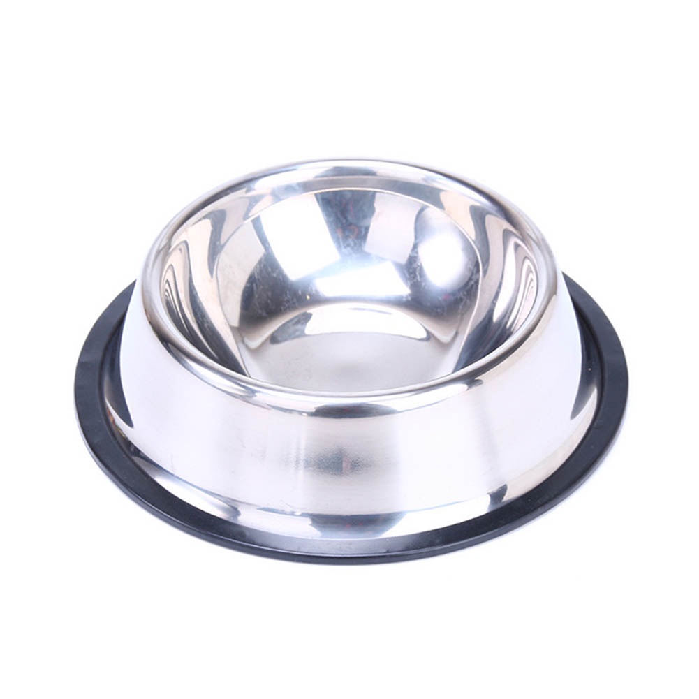 Chén đựng thức ăn cho thú cưng chống trượt bằng thép không gỉ