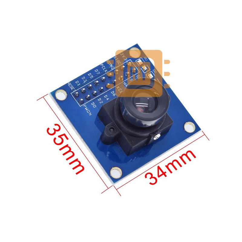 OV7670 camera module OV7670 moduleSupports VGA CIF auto exposure control display active size 640X480