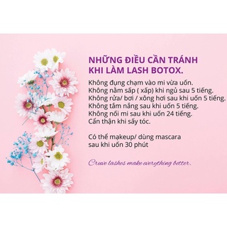 SÉT UỐN MI COLAGEN LASH LIFT