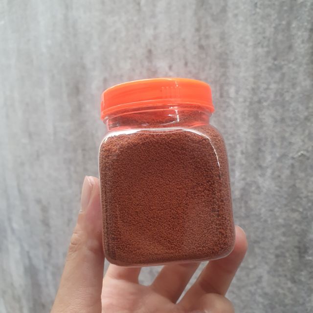 Thức ăn cho cá cám inve 5/8 cho cá bảy màu, Betta, bình tích hộp 100g [Cám thái]