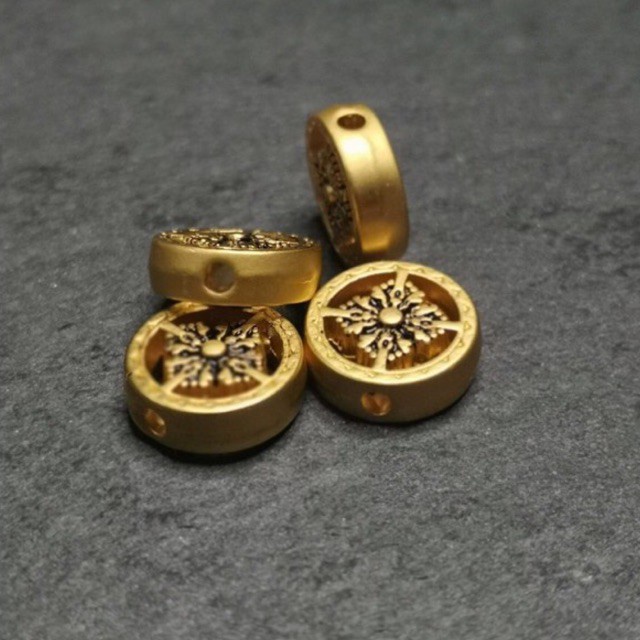 KHO SỈ  Charm bánh xe pháp luân 12mm - Hàng loại 1 cực đẹp PL021